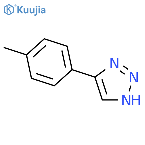 1H-1,2,3-Triazole, 4-(4-methylphenyl)- structure