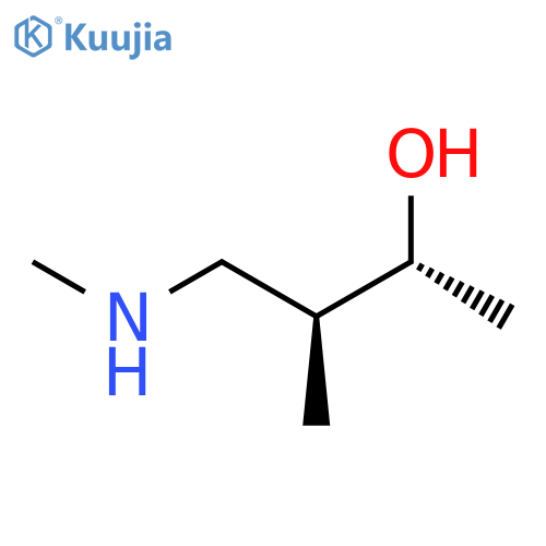 2-Butanol, 3-methyl-4-(methylamino)-, (R*,S*)- structure