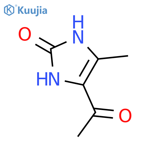 4-Acetyl-5-methyl-1H-imidazol-2(3H)-one structure