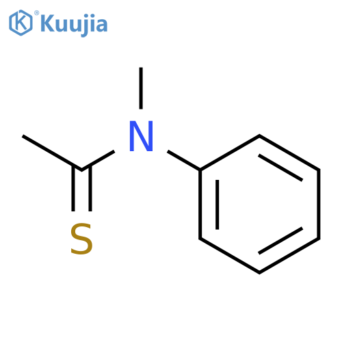 Ethanethioamide, N-methyl-N-phenyl- structure