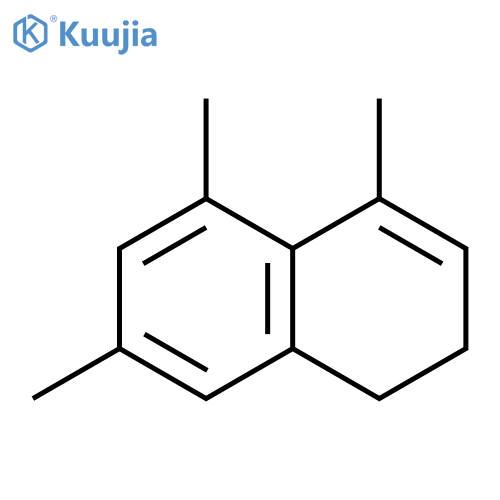 Naphthalene, 1,2-dihydro-4,5,7-trimethyl- structure