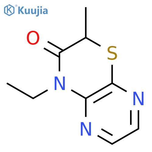 4-ethyl-2-methyl-2H-pyrazino[2,3-b][1,4]thiazin-3(4H)-one structure