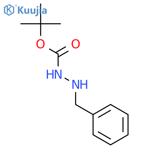 Hydrazinecarboxylic acid, 2-(phenylmethyl)-, 1,1-dimethylethyl ester structure