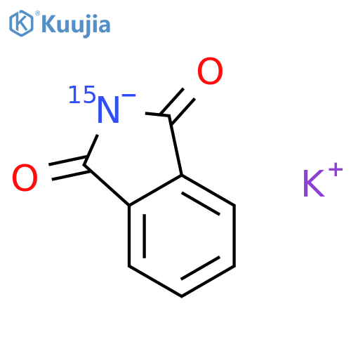 Phthalimide-15N Potassium Salt structure
