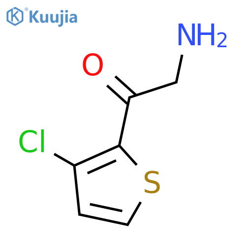 Ethanone, 2-amino-1-(3-chloro-2-thienyl)- structure