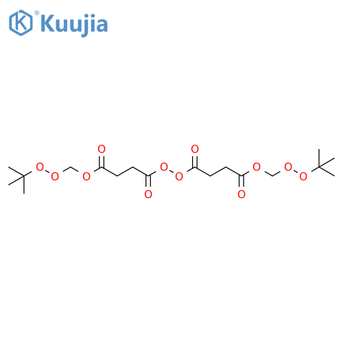 Butanoic acid, 4,4'-dioxybis[4-oxo-, bis[[(1,1-dimethylethyl)dioxy]methyl] ester (9CI) structure