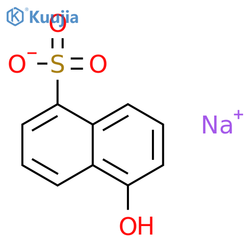 1-Naphthol-5-sulfonic Acid Sodium Salt structure