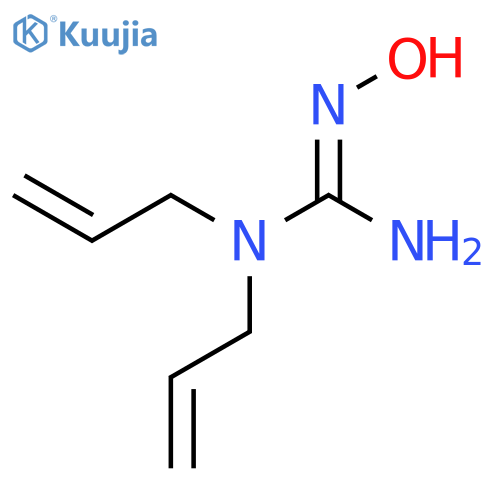 N'-hydroxy-N,N-bis(prop-2-en-1-yl)guanidine structure