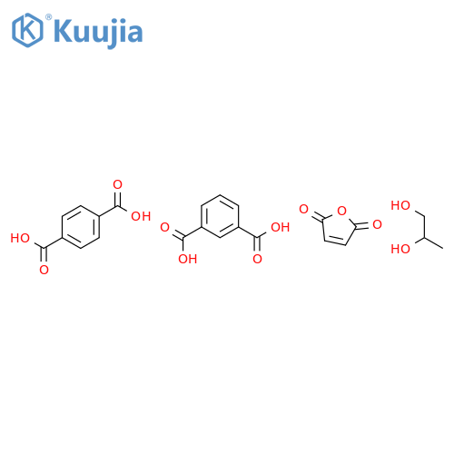 1,3-Benzenedicarboxylic acid, polymer with 1,4-benzenedicarboxylic acid, 2,5-furandione and 1,2-propanediol structure