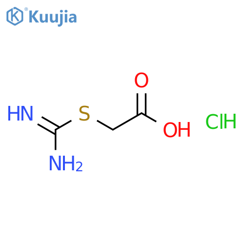 S-Carboxyethylisothiuronium chloride structure