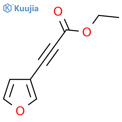 Ethyl 3-(furan-3-yl)prop-2-ynoate structure