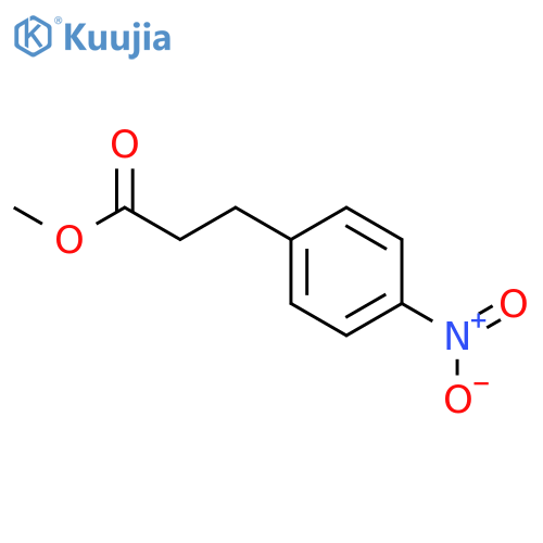Methyl 3-(4-nitrophenyl)propionoate structure