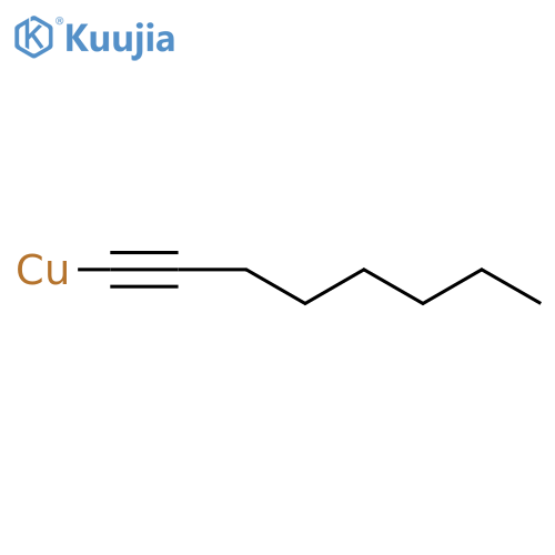 Copper, 1-octynyl- structure