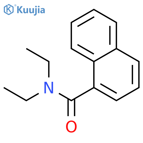 N,N-Diethyl-1-naphthamide structure