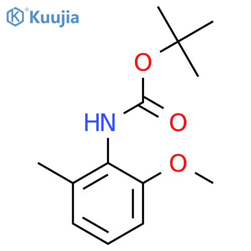 boc-2-methoxy-6-methylaniline structure