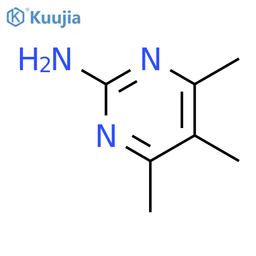 4,5,6-Trimethylpyrimidin-2-amine structure