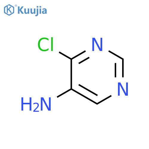 4-chloropyrimidin-5-amine structure