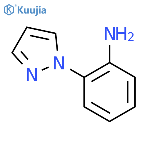 2-(1H-Pyrazol-1-yl)aniline structure
