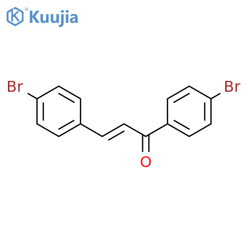(2E)-1,3-bis(4-bromophenyl)prop-2-en-1-one structure