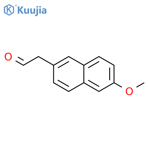 2-(6-methoxynaphthalen-2-yl)acetaldehyde structure