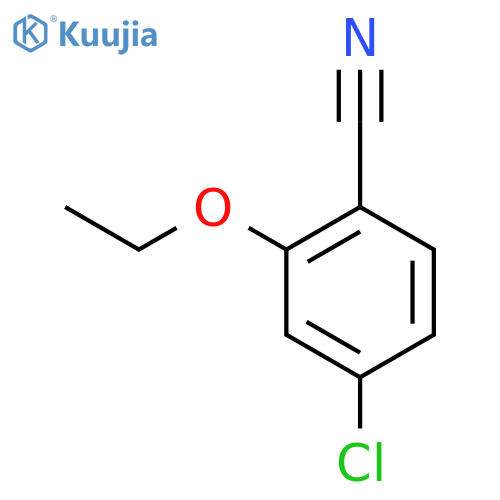 4-chloro-2-ethoxybenzonitrile structure