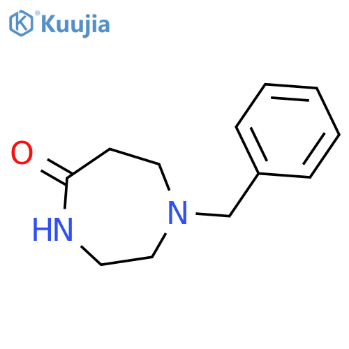 1-Benzyl-1,4-diazepan-5-one structure