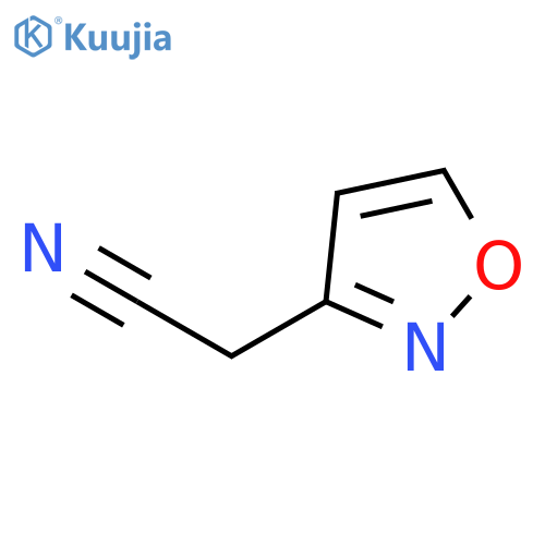 2-(1,2-oxazol-3-yl)acetonitrile structure
