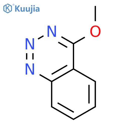 1,2,3-Benzotriazine, 4-methoxy- structure