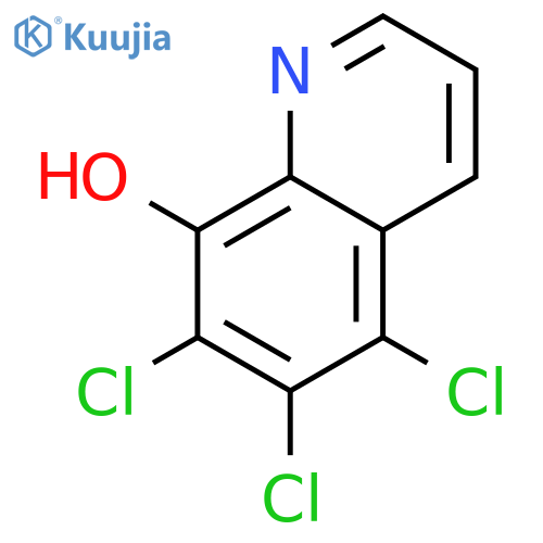 8-Quinolinol,5,6,7-trichloro- structure