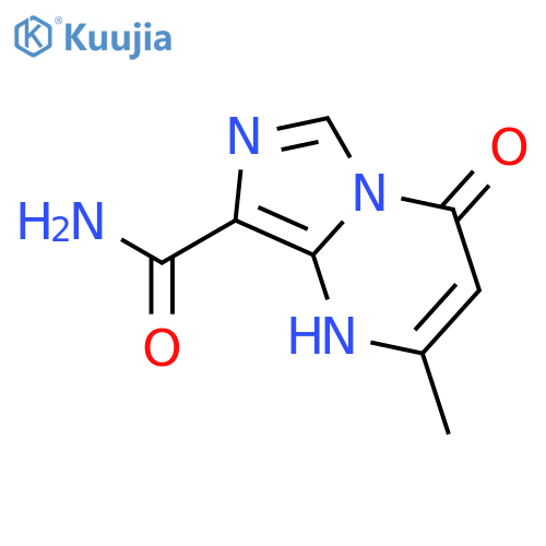 1,4-dihydro-2-methyl-4-oxo-Imidazo[1,5-a]pyrimidine-8-carboxamide structure