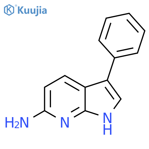 6-Amino-3-phenyl-1H-pyrrolo[2,3-b]pyridine structure
