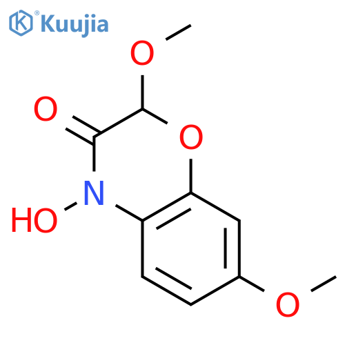 2,7-Dimethoxy-4-hydroxy-1,4-benzoxazinone structure