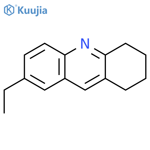 Acridine, 7-ethyl-1,2,3,4-tetrahydro- structure