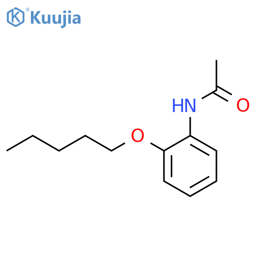 Acetamide, N-[2-(pentyloxy)phenyl]- structure