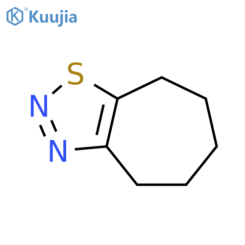 4H-Cyclohepta-1,2,3-thiadiazole, 5,6,7,8-tetrahydro- structure
