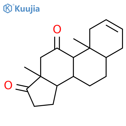 Androst-2-ene-11,17-dione,(5a)- (9CI) structure