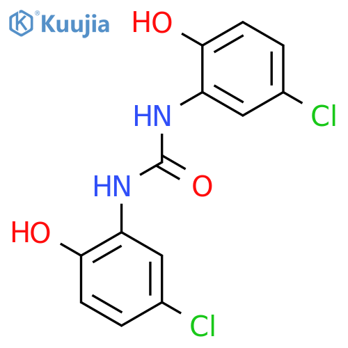 Urea, N,N'-bis(5-chloro-2-hydroxyphenyl)- structure