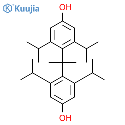 PHENOL, 4,4'-(1-METHYLETHYLIDENE)BIS[3,5-BIS(1-METHYLETHYL)- structure