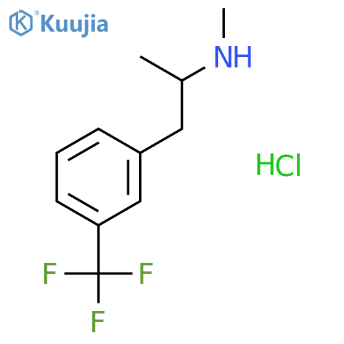 N-methyl-1-[3-(trifluoromethyl)phenyl]propan-2-amine hydrochloride structure