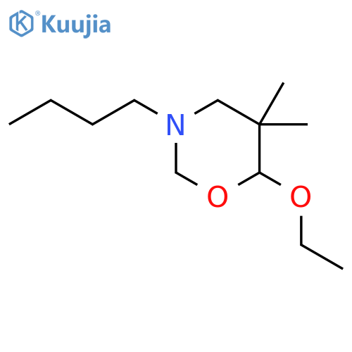 2H-1,3-Oxazine,3-butyl-6-ethoxytetrahydro-5,5-dimethyl- structure