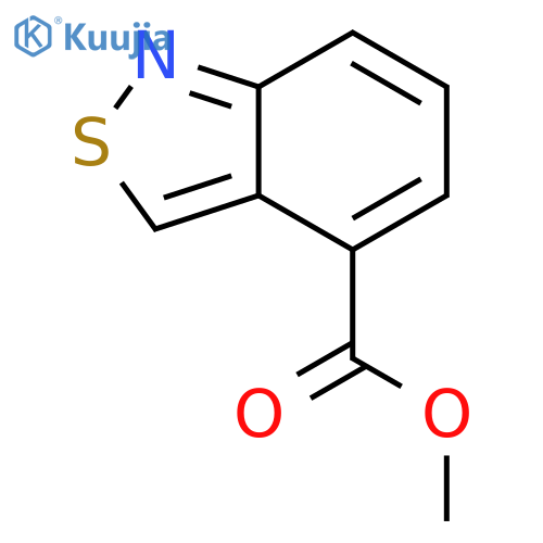 Methyl benzo[c]isothiazole-4-carboxylate structure