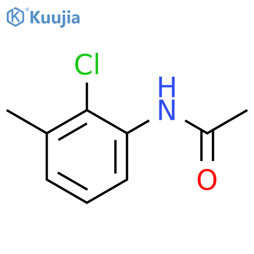 N-(2-Chloro-3-methylphenyl)acetamide structure