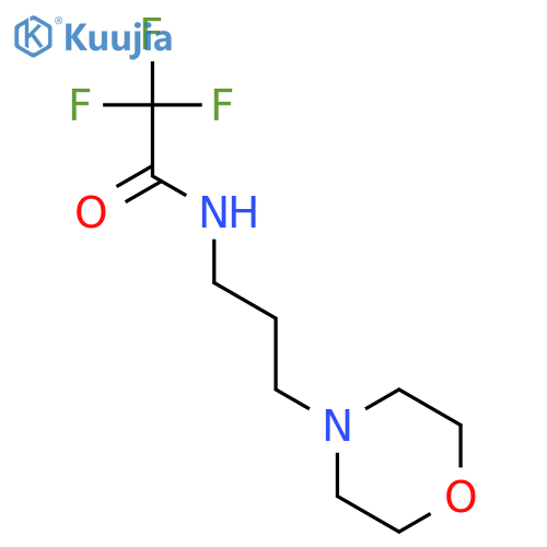2,2,2-Trifluoro-N-(3-morpholin-4-ylpropyl)acetamide structure