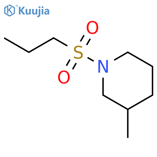 Piperidine,3-methyl-1-(propylsulfonyl)- structure