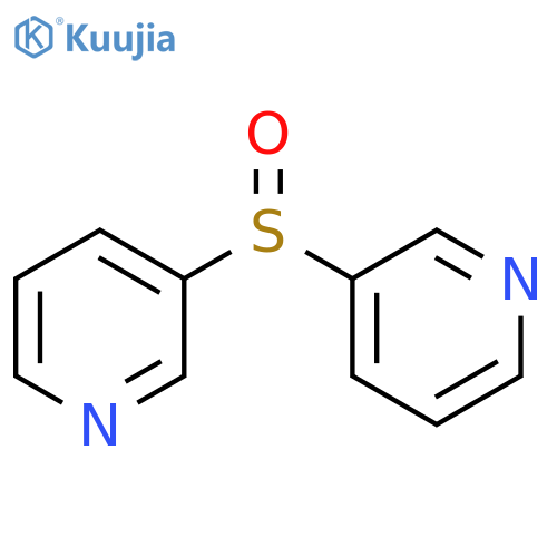 Pyridine, 3,3'-sulfinylbis- structure