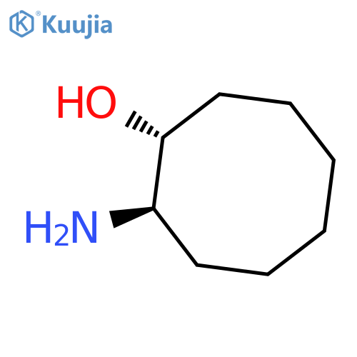 Cyclooctanol, 2-amino-, (1R,2R)- structure