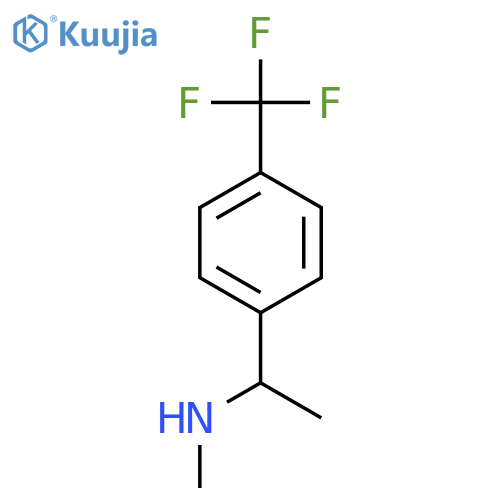 methyl({1-4-(trifluoromethyl)phenylethyl})amine structure