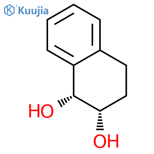 1,2-Naphthalenediol,1,2,3,4-tetrahydro-, (1R,2S)- structure