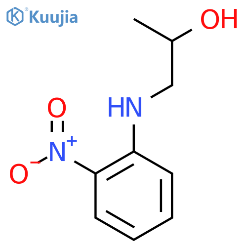 1-[(2-Nitrophenyl)amino]propan-2-ol structure