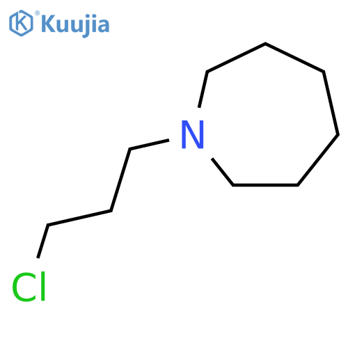 1-(3-Chloropropyl)azepane Hydrochloride structure